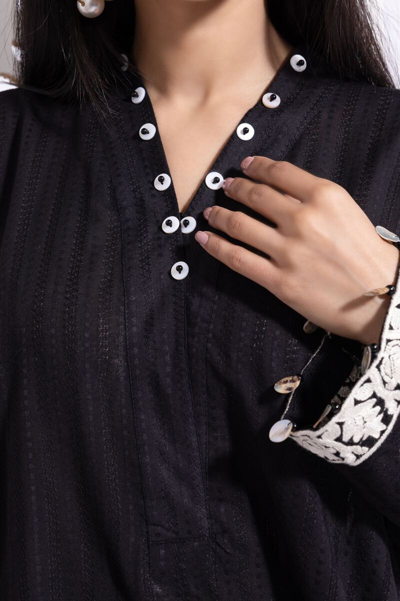 Embroidered | Textured Cotton | Kurta | null