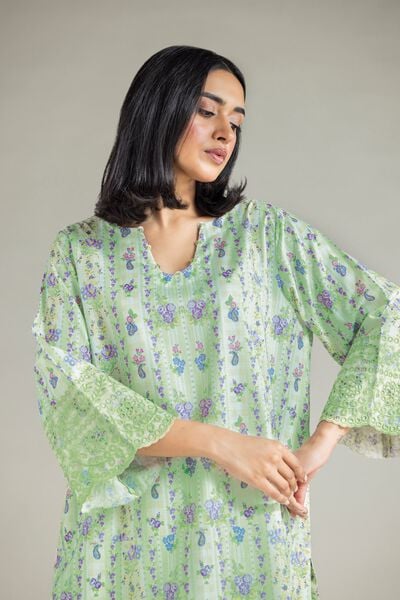 Embroidered | Textured Lawn | Fabrics 2 Piece | Top and Bottom | GBP 25.00