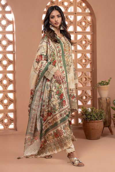 Composed Polyester Brosha Jacquard | Printed | Tailored 3 Piece | GBP 45.50