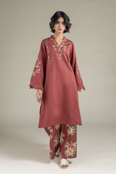 Embroidered | Textured Cotton | Kurta | GBP 25.00