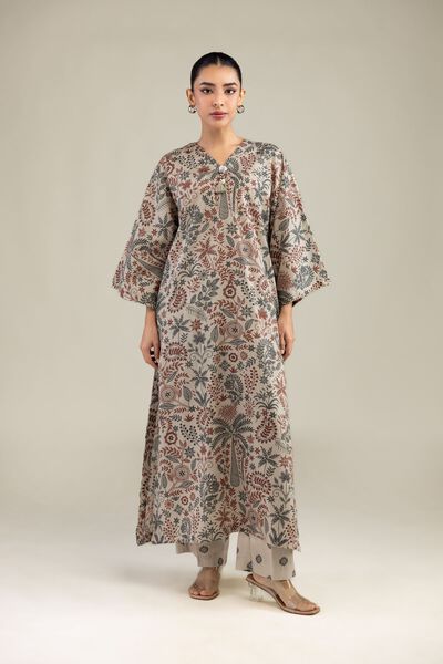 Printed | Textured Weave | Floral Printed Pants | GBP 20.00