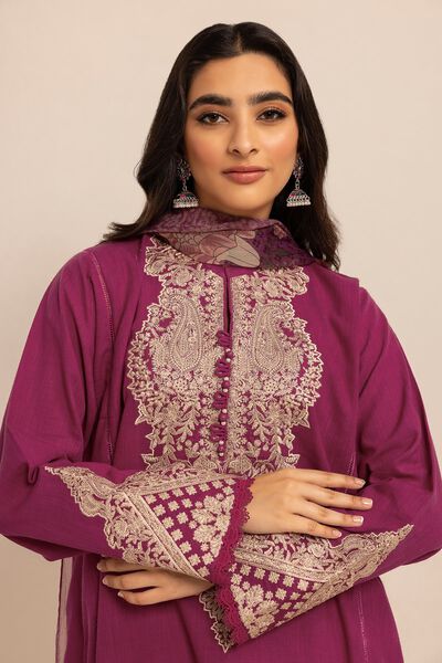 Fabrics 2 Piece | Top Dupatta