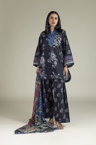 Embroidered | Textured Lawn | Fabrics 3 Piece | GBP 24.50