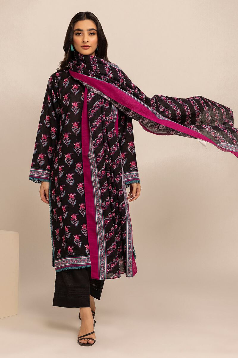 Printed | Khaddar | Fabrics 3 Piece | null