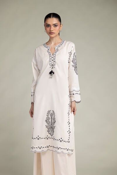 Embroidered | Cambric | Floral Cambric Kurta | GBP 40.00