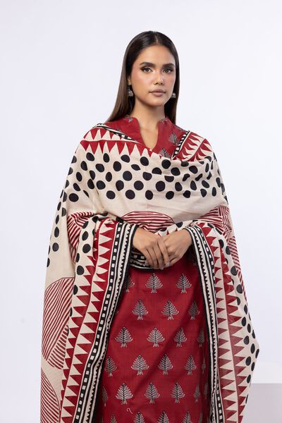 Printed | Slub Lawn | Dupatta | GBP 12.00