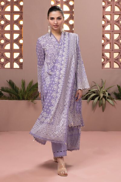 Lawn | Embroidered | Fabrics 3 Piece | GBP 18.00