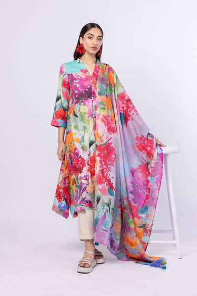 Printed | Light Thai Silk | Dupatta | GBP 15.00
