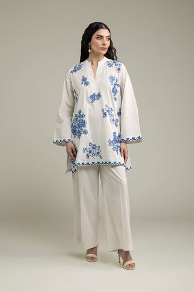 Embroidered | Cambric | Solid Cambric Pants | GBP 7.50