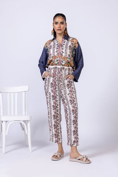 Printed | Viscose Crepe | Trousers | GBP 4.50