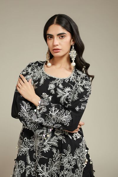 Embroidered | Raw Silk | Kurta | GBP 60.00