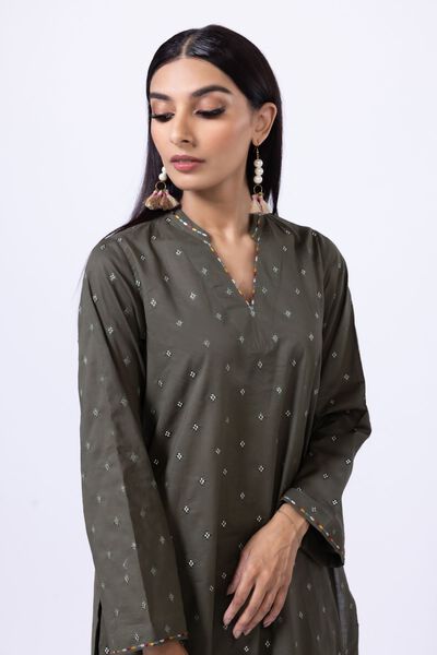 Embroidered | Cambric | Kurta | GBP 25.00