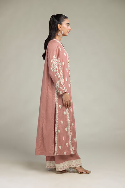 Embroidered | Raw Silk | Raw Silk Pants | GBP 25.00
