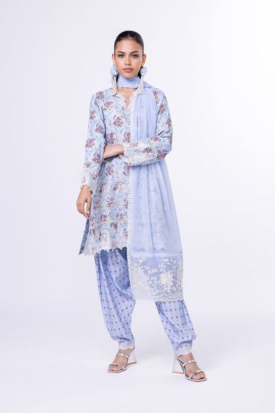 Embroidered | Viscose Oak Silk | Shalwar | GBP 6.00