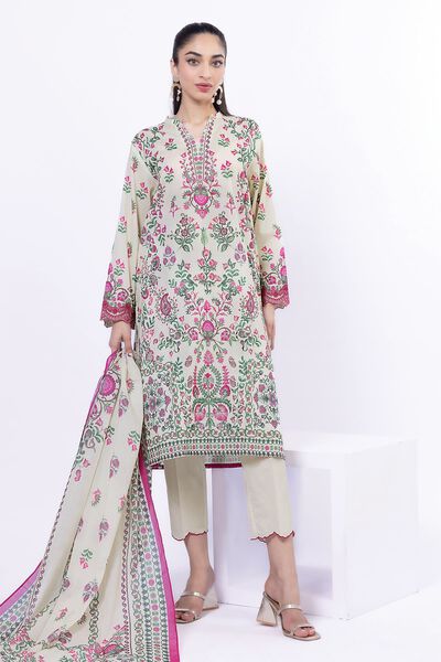 Embroidered | Lawn | Fabrics 3 Piece | GBP 17.50