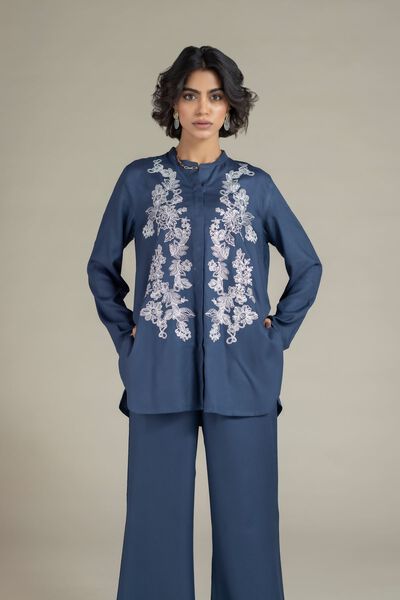 Embroidered | Viscose Crepe | Shirt | GBP 30.00
