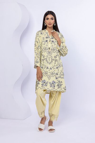 Embroidered | Crosshatch Poplin | Pants | GBP 17.00
