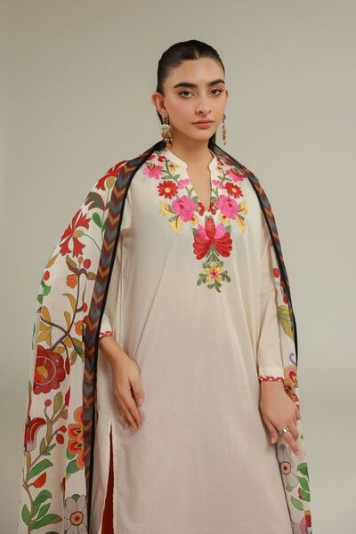 Embroidered | Cotton Dobby | Kurta | GBP 25.00