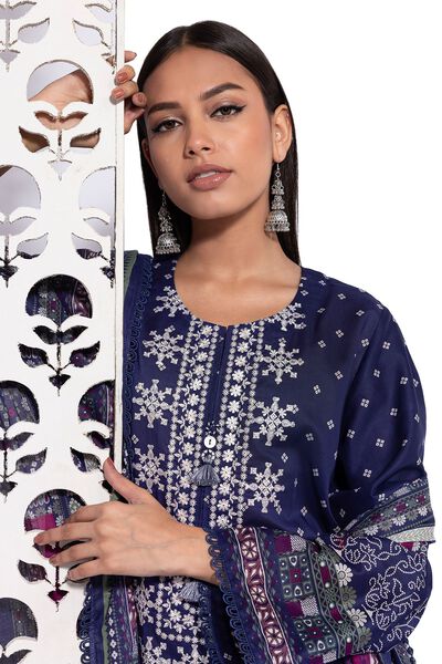 Lawn | Embroidered | Fabrics 3 Piece | GBP 12.50