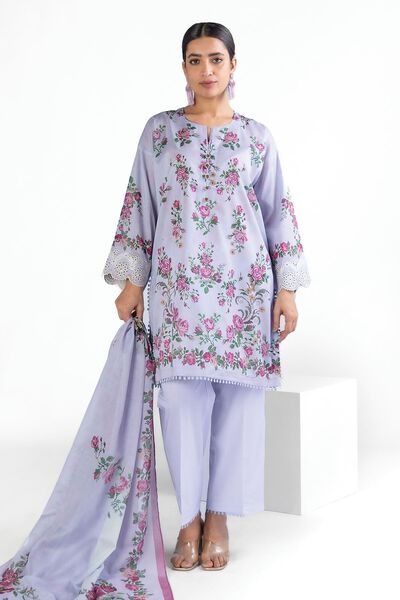 Embroidered | Lawn | Fabrics 3 Piece | GBP 17.50