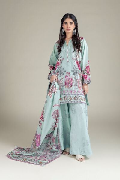 Printed | Jacquard | Fabrics 3 Piece | GBP 35.00