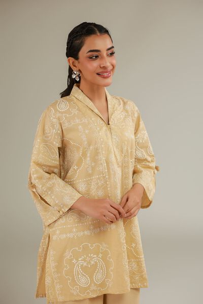 Cambric | Band Collar Kurta | GBP 12.50