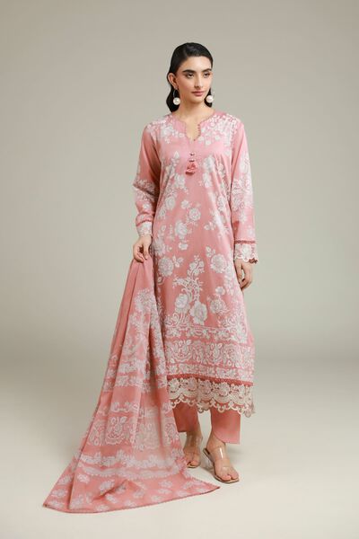 Embroidered | Lawn | Fabrics 3 Piece | GBP 40.00