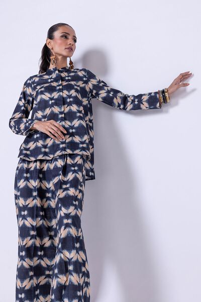 Printed | Crosshatch Poplin | Blouse | GBP 6.00