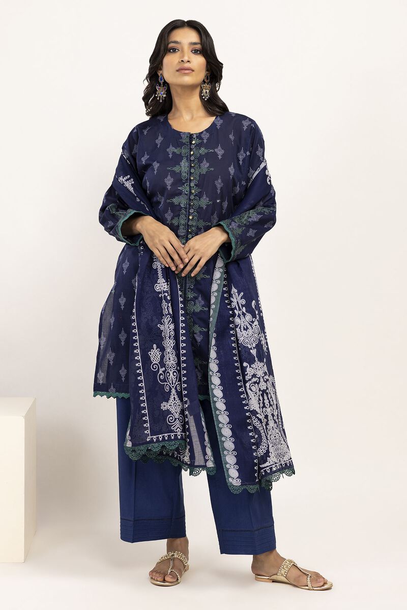 Embroidered | Lawn | Fabrics 3 Piece | null