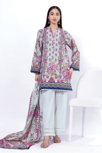 Printed | Lawn | Fabrics 3 Piece | GBP 15.00