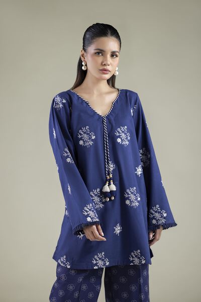Embroidered | Cambric | Tailored 2 Piece | Top and Bottom | GBP 45.00