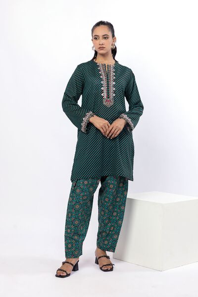 Embroidered | Khaddar | Tailored 2 Piece | Top and Bottom | GBP 35.00