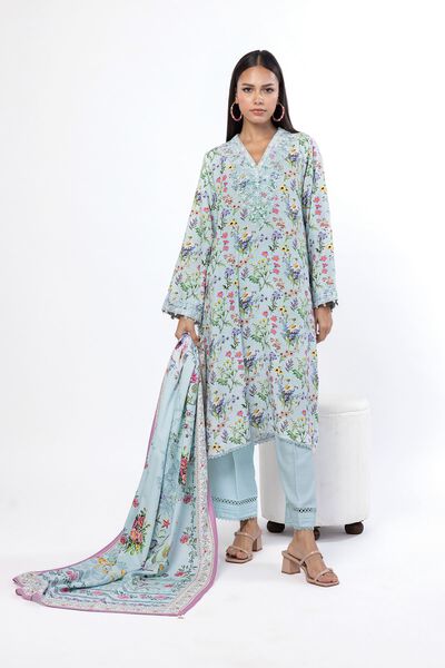 Embroidered | Blended Khaddar | Fabrics 3 Piece | GBP 20.00