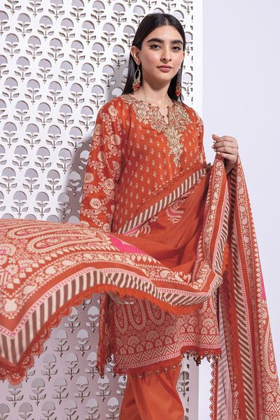 Lawn | Embroidered | Fabrics 3 Piece | GBP 12.50