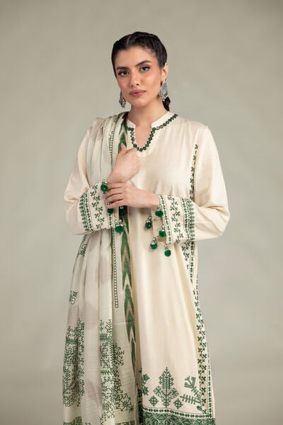Embroidered | Raw Silk | Raw Silk Kurta | GBP 55.00