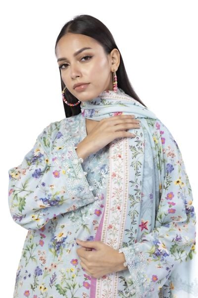 Embroidered | Blended Khaddar | Fabrics 3 Piece | GBP 20.00