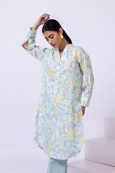 Printed | Ripple Crinkle | Kurta | GBP 10.00