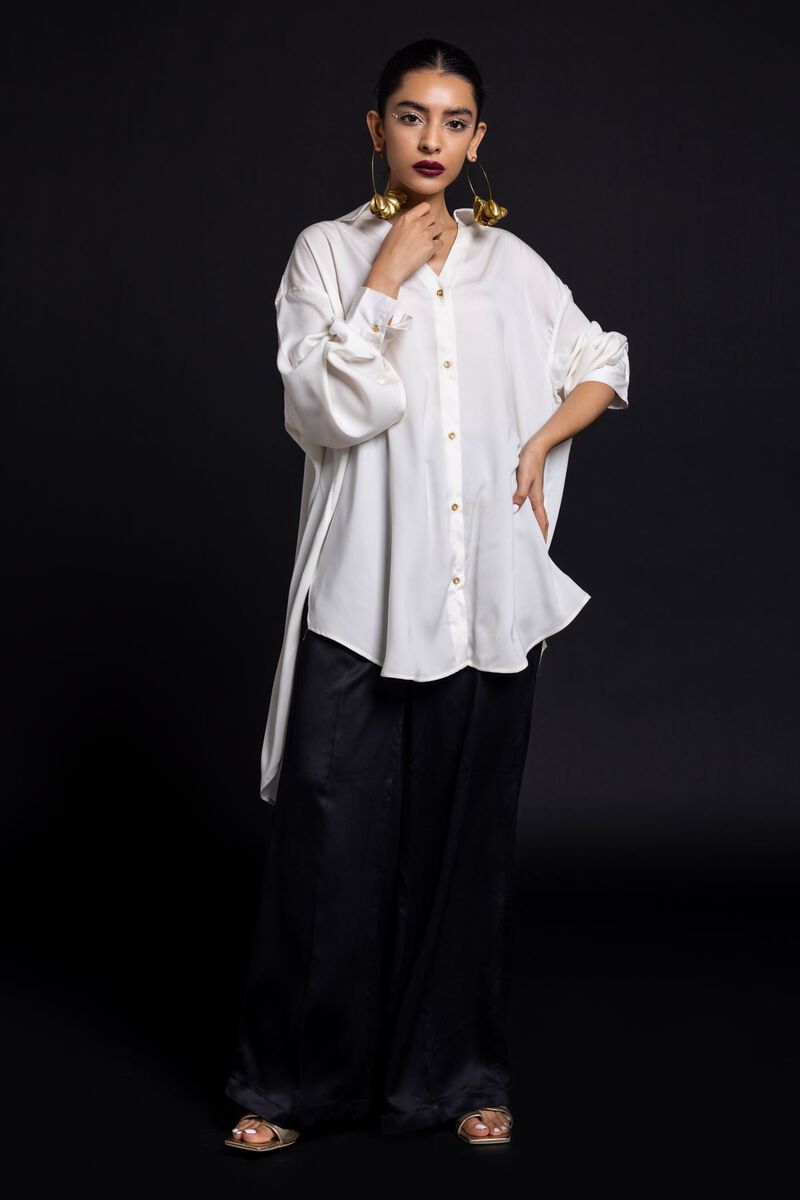 Shirt | Embroidered, OFF-WHITE, hi-res image number null