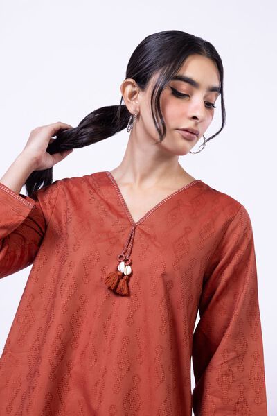 Dyed | Jacquard | Kurta | GBP 25.00