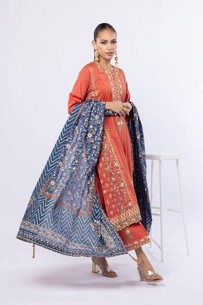 Printed | Cotton Viscose | 3 Piece Co-ord Set | GBP 100.00