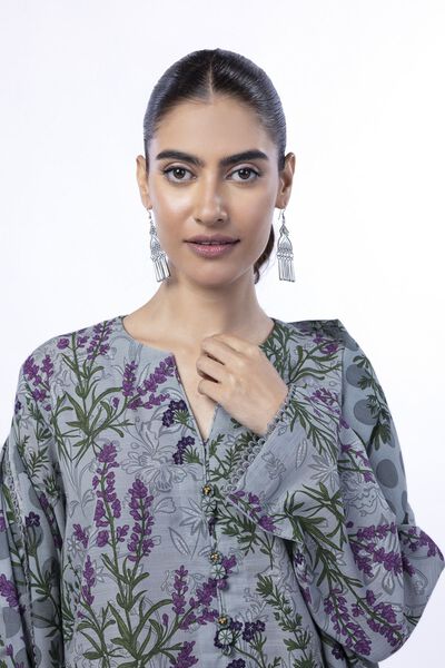 Printed | Light Khaddar | Tailored 3 Piece | GBP 40.00