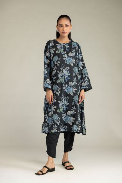 Printed | Cambric | Black Solid Shalwar | GBP 20.00