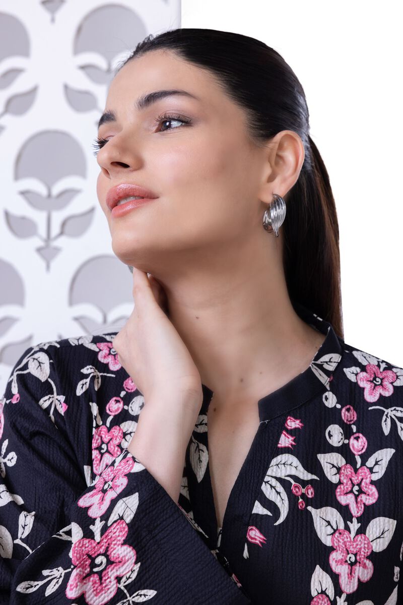 Printed | Ripple Crinkle | Kurta | null