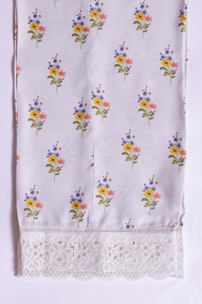 Embroidered | Russian Raw Silk | Pants | GBP 20.00