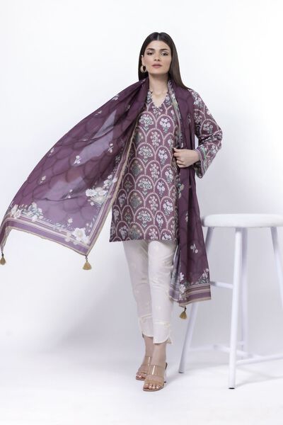 Printed | Lawn | Fabrics 2 Piece | Top and Dupatta | GBP 12.50