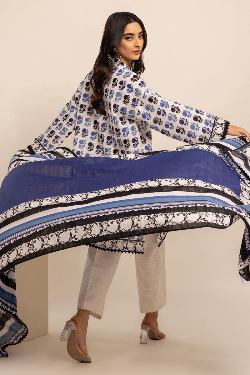 Printed | Light Khaddar | Fabrics 3 Piece | null