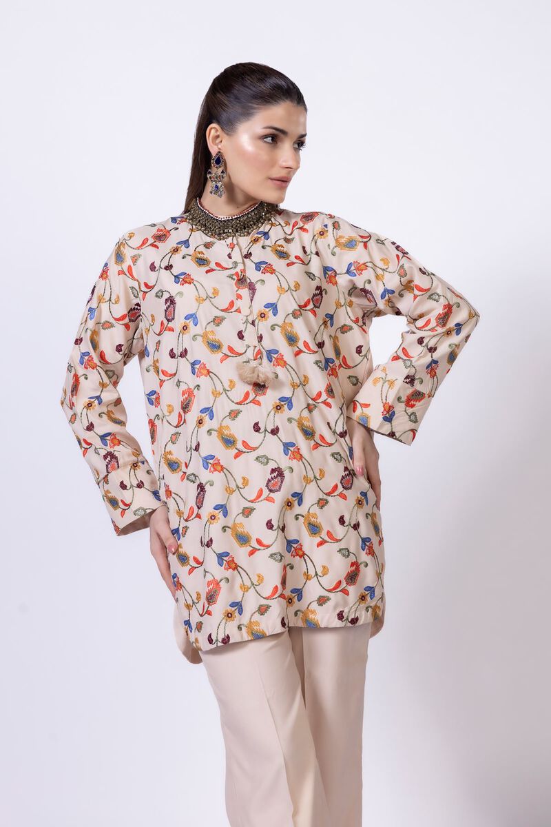 Embroidered | Viscose Oak Silk | Kurta | GBP 12.00