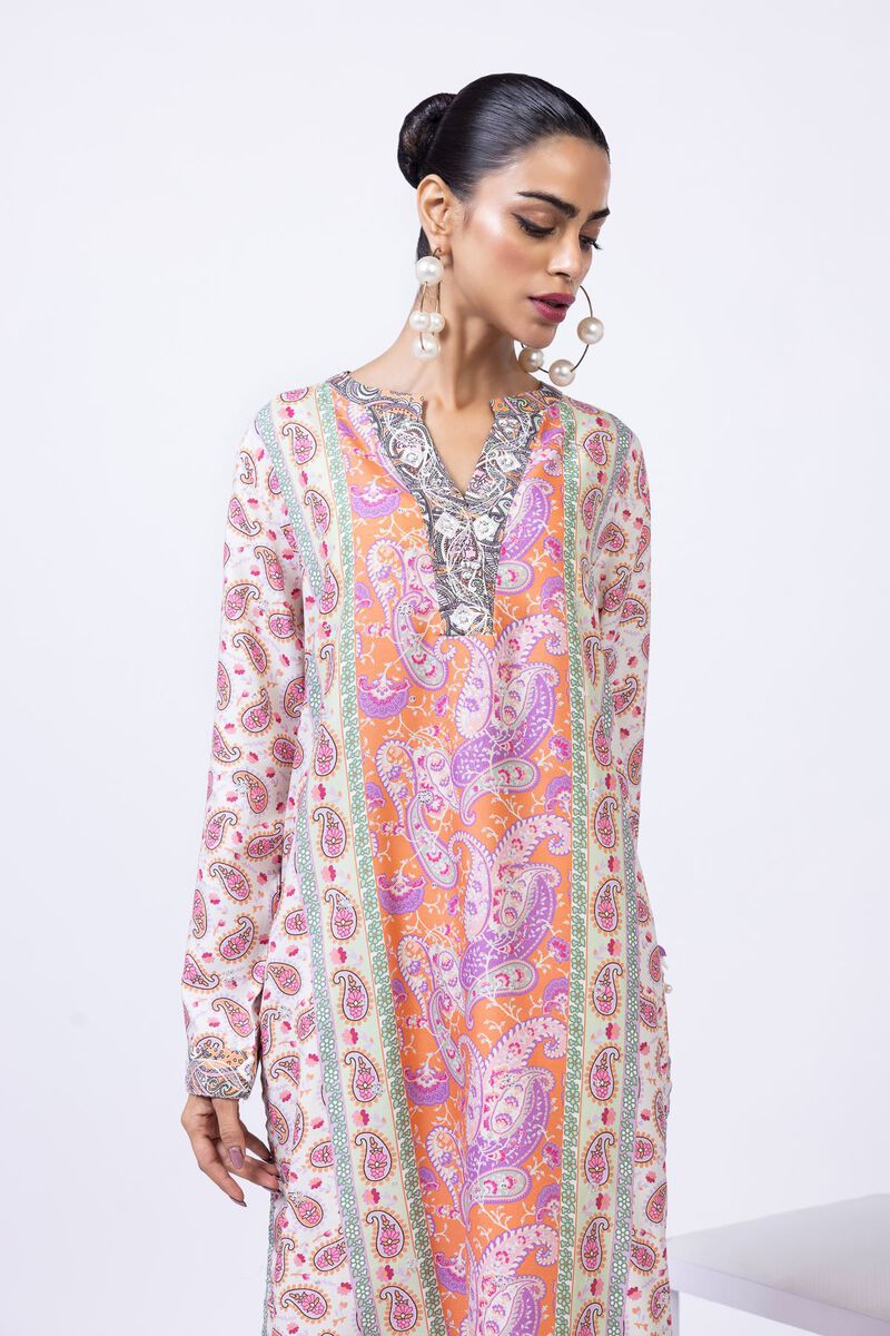 Embroidered | Viscose Oak Silk | Kurta | GBP 20.00