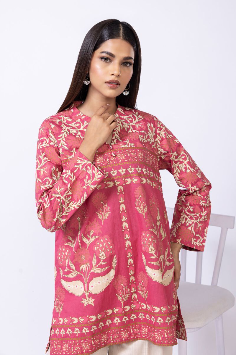 Printed | Crosshatch Poplin | Kurta | GBP 12.00