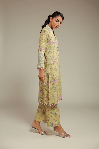 Printed |Raw Silk | Pants | GBP 15.00